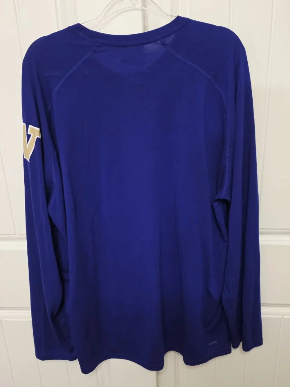Adidas Ultimate Tee Men's 2XL University of Washington Huskies Long Sleeve Shirt